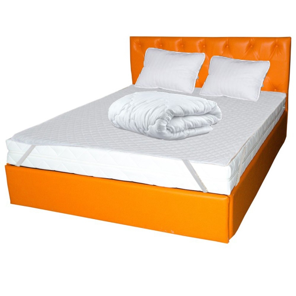 Set Avantaj Saltea Hydra Comfort Flex + 2 perne 50x70+ husa hipoalergenica+ pilota iarna microfibra 180x200, 140x200x16