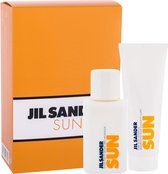 Set cadou Jil Sander SUN, pentru ea, EDT, 75ml + Gel de dus 75ml