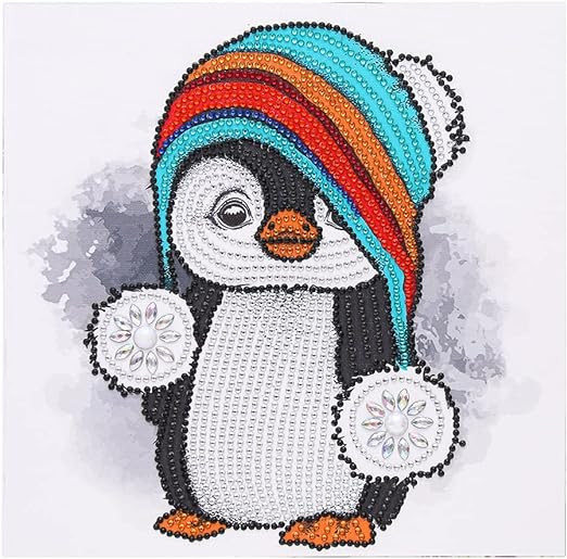 Set creatie cu diamante DIY, multicolor, 30x30cm