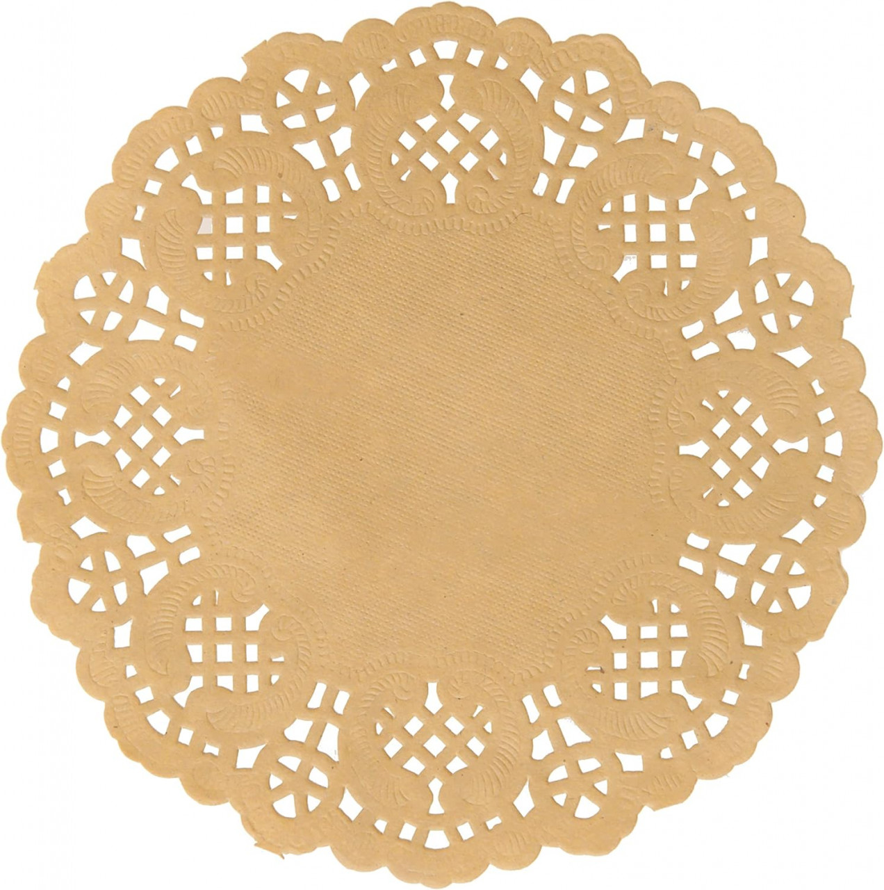 Set de 10 naproane Chal, hartie, natur, 35 cm