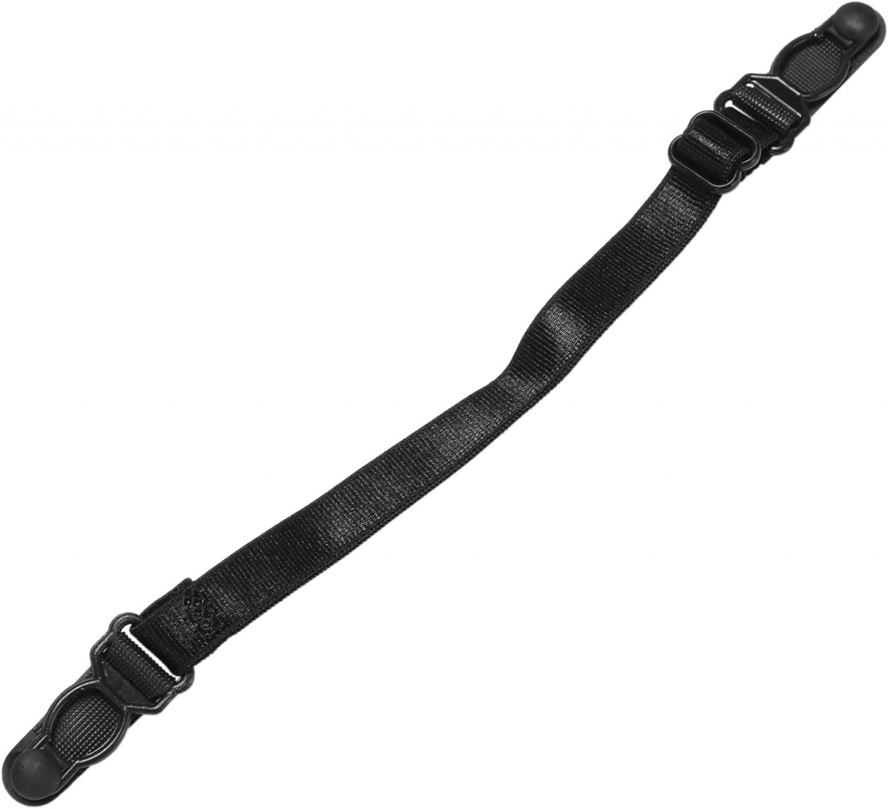 Set de 20 prelungitoare reglabile pentru masti Tabrotee, poliester/plastic, negru, 13-18,5 cm