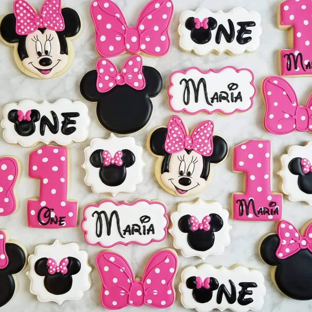 Poze Set de 8 forme pentru prajituri RUUKON, model Mickey si Minnie Mouse, otel inoxidabil, argintiu