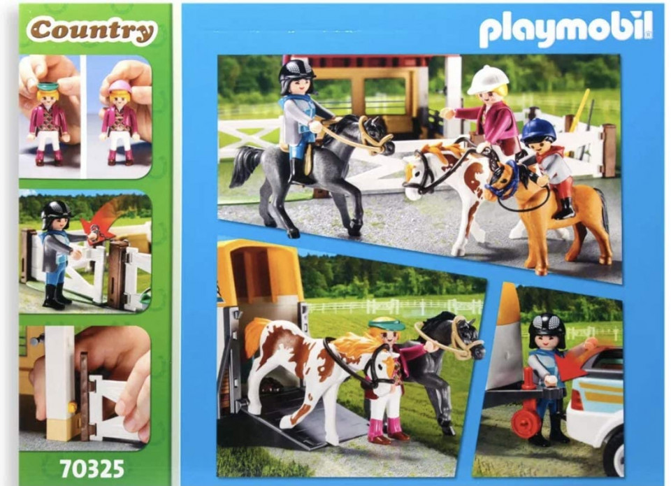 Set de constructie Playmobil Country, Ferma Calutilor, varsta +4 ani, 165 piese 165 imagine noua somnexpo.ro