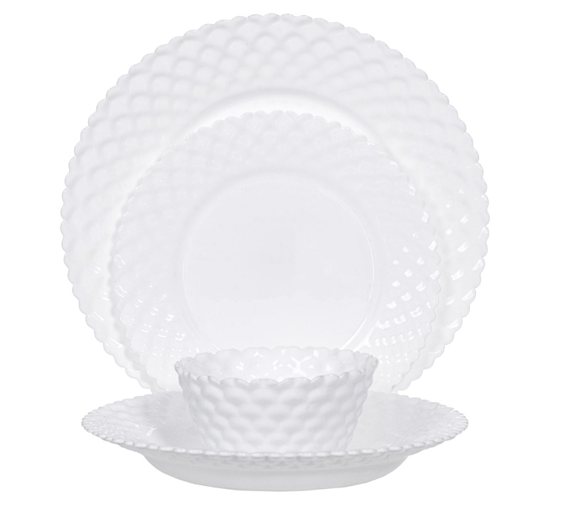 Set de masa Eljado, 16 piese, opal, Resigilat, Grad B