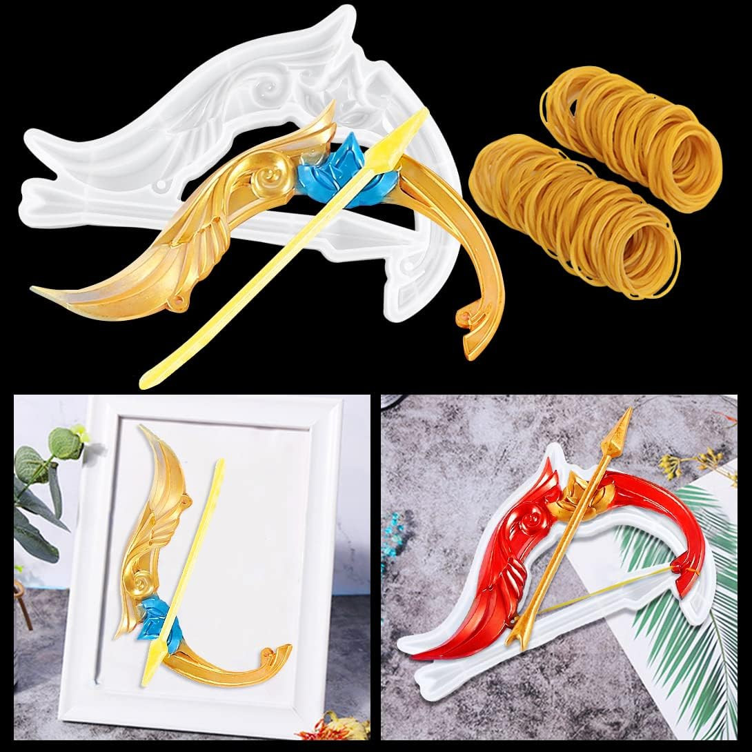 Set de matrita si accesorii pentru decoratiune Koonafy, silicon, alb