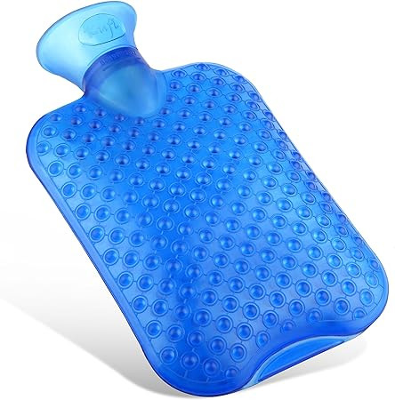 Sticla apa calda Winwild, 2L, albastru ,31 x 9 x 5 cm