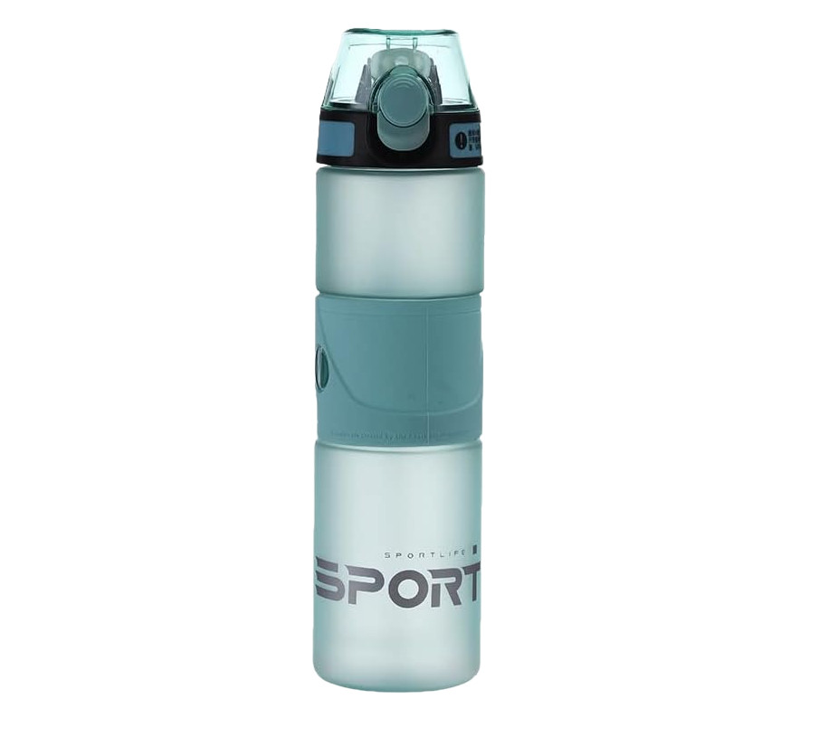 Sticla de apa pentru sport Jama, plastic, verde, 700 ml