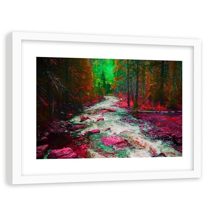 Tablou ‘Fairytale Forest 3’, 40 x 60 cm de la chilipirul-zilei imagine noua