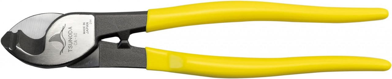 Taietor de cablu Tsunoda, metal/plastic, galben/argintiu, 25 cm