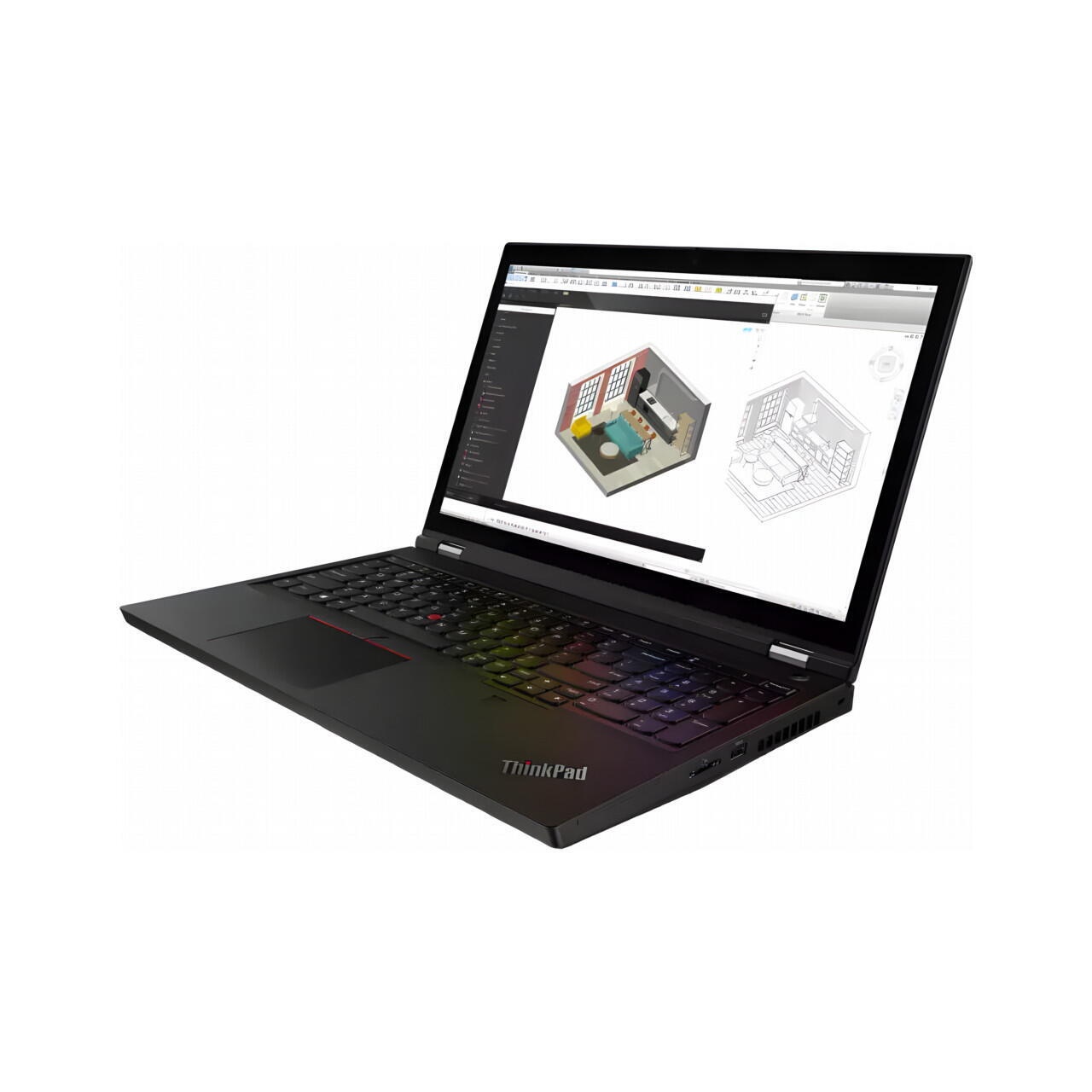 ThinkPad P15 Gen1 Intel Core i7-10750H 2.60GHz 32GB DDR4 512GB SSD nVidia 4GB Webcam 15.6inch