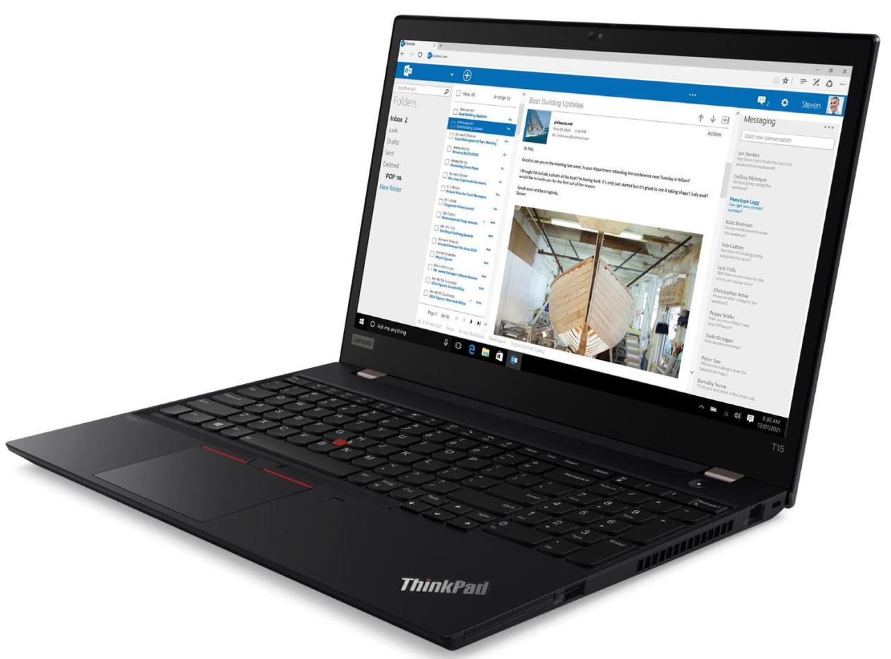 ThinkPad T15 G2 Intel Core i5-1135G7 2.40GHz up to 4.20GHz 16GB DDR4 256GB SSD Webcam 15.6inch Windows 11 PRO Preinstalat, Excelent