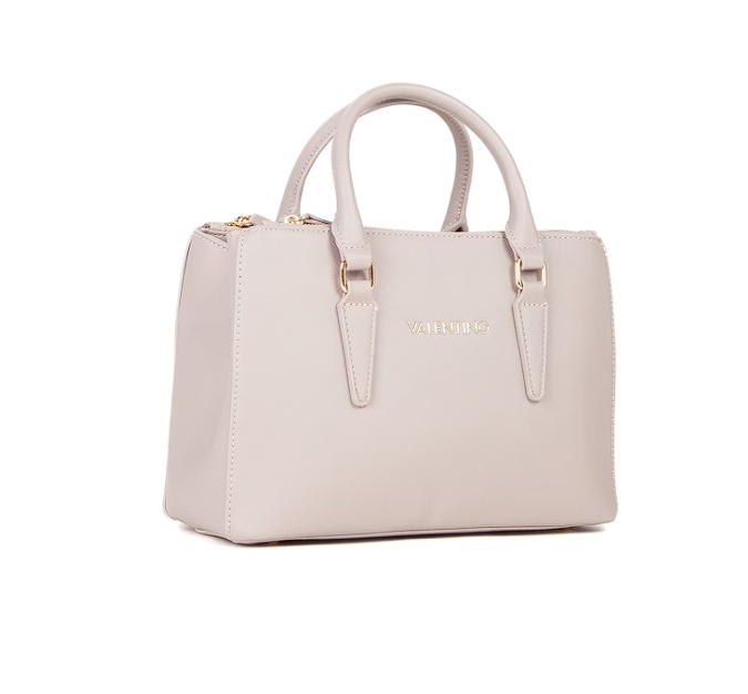 Valentino Bags, Geanta tote cu bareta ajustabila, Bej, Resigilat, Grad A