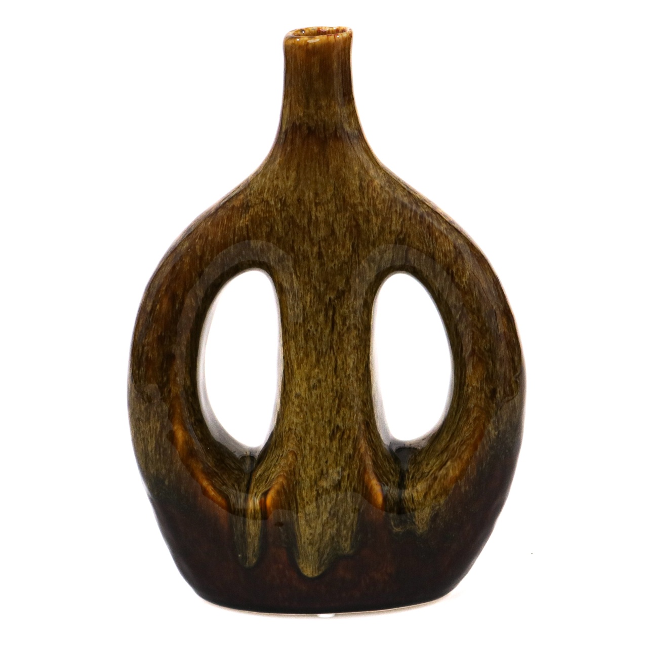 Vaza Abstract, Ceramica, Maro, 25cm