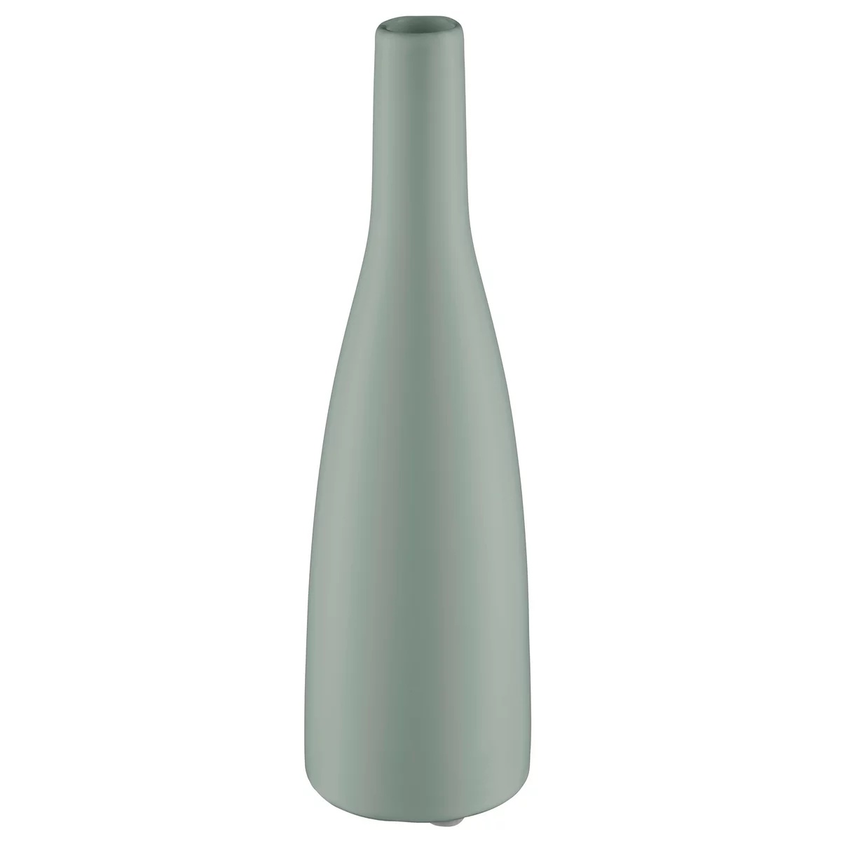 Vaza decorativa verde, Planico I, 20.5cm inaltime