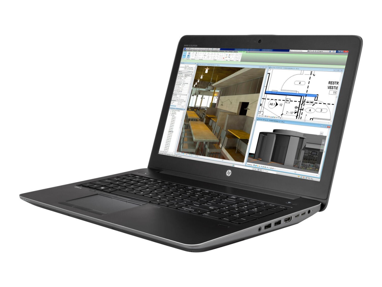 ZBook 15 G4 Intel Core i7-7820HQ 2.90 GHz up to 3.90 GHz 4GB DDR4 256GB SSD 15.6