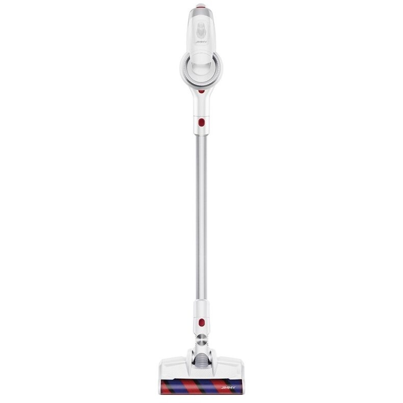 Aspirator vertical Jimmy JV53, 425 W ( Motor digital ), Putere absorbtie 125AW, Zgomot 78dBa, Baterie detasabila, Argintiu