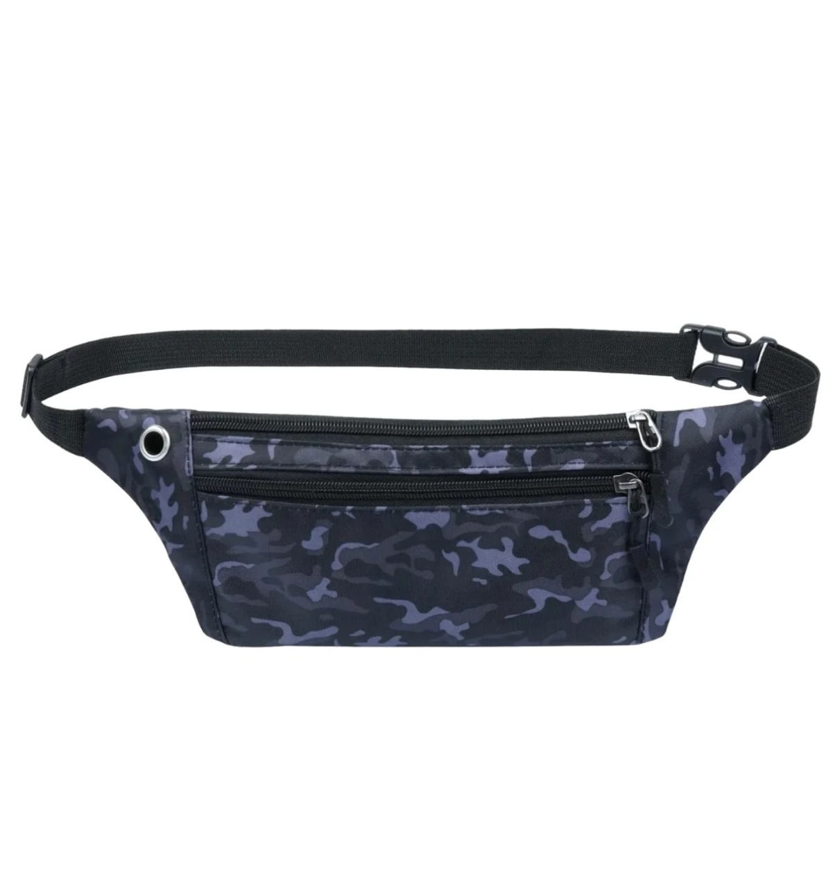 Borseta Spirgear, nailon, albastru inchis/negru, 30 x 14 x 11 cm