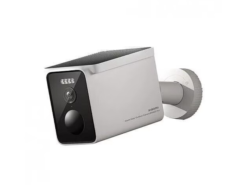 Camera de supraveghere de exterior Xiaomi BW400 Pro, 4MP, 2560x1440, Detectie AI, cu panou solar integrat, baterie 10000mAh reincarcabila, IP66,