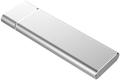 Carcasa hard extern C USB 3.1 Gernian, aliaj aluminiu, argintiu, 100 x 32 x 9 mm 100