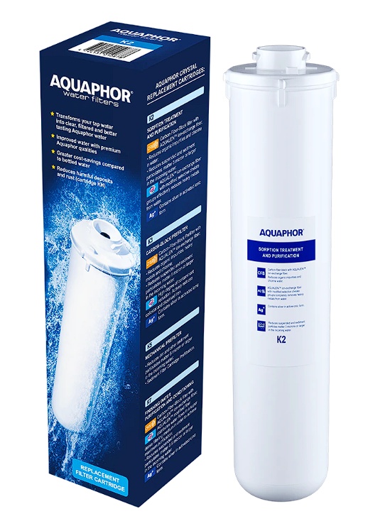Cartus Aquaphor K3 (K1-03), carbonblock cu argint, aqualen pentru filtru Crystal, Solo, Crystal Quadro, Morion Osmo-M-050, Resigilat, Grad A