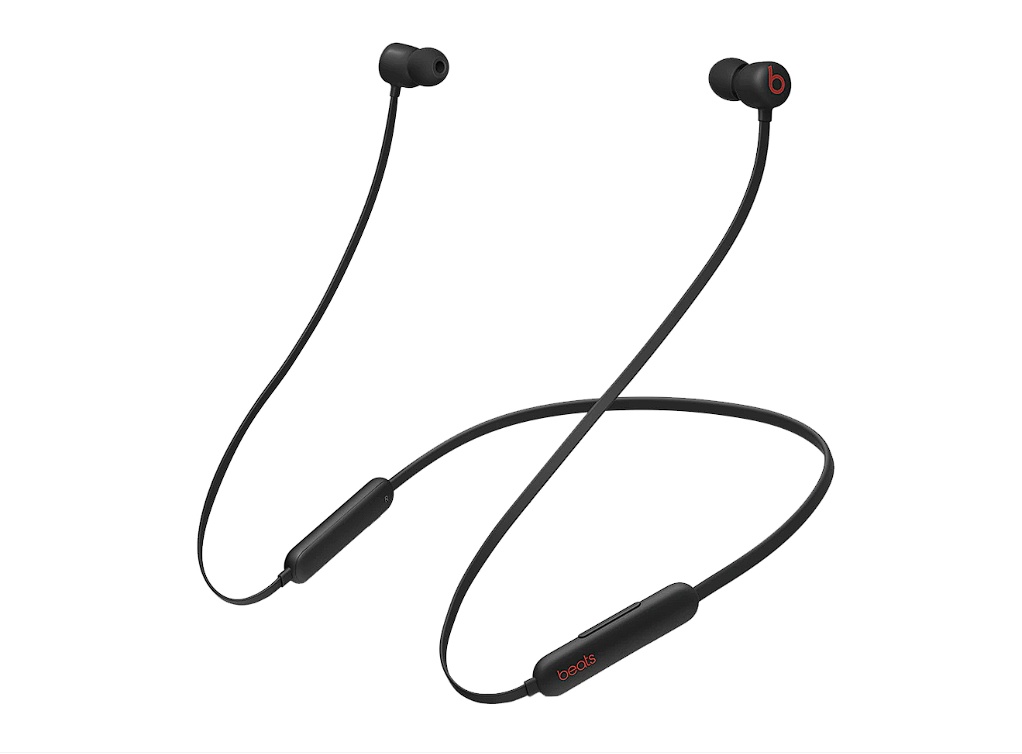 Casti Audio In Ear Beats Flex, Wireless, Bluetooth, Microfon, Autonomie 12 ore, Black, Resigilat, Grad A