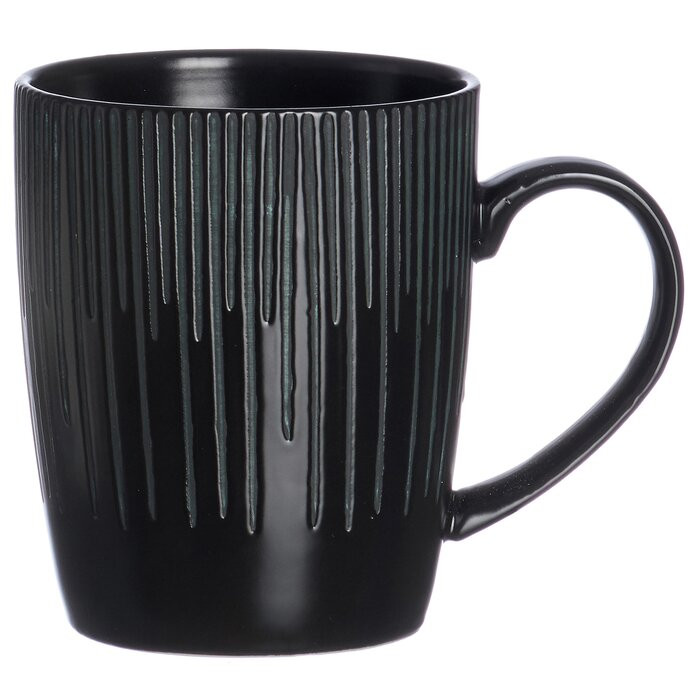 Ceasca de cafea Saporo, portelan, neagra, 10 x 9 cm chilipirul-zilei.ro imagine noua elgreco.ro