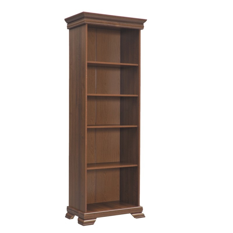 Corp biblioteca VMR1, 4 polite, Nuc, 68 x 40 x 193 cm