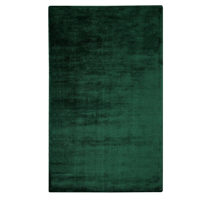 Poza Covor Matlock, viscoza/bumbac, verde, 160 x 230 cm