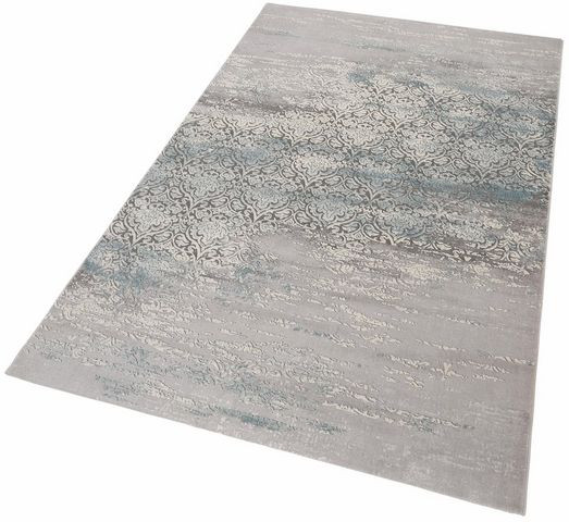 Covor Merinos, textil, gri/albastru, 120 x 180 cm 120 imagine noua