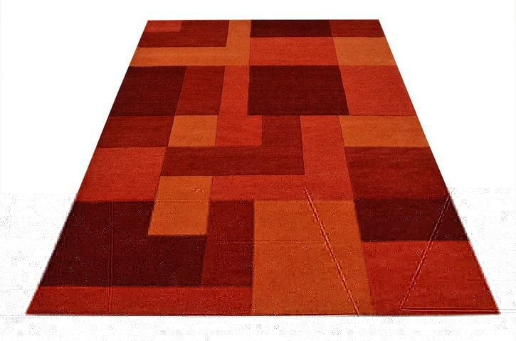Covor Theko Exclusiv_GW, textil, rosu, 300 x 400 cm