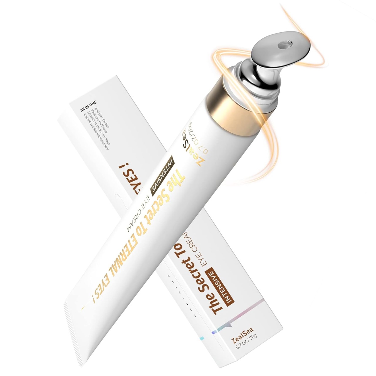 Crema antirid pentru ochi ZealSea, 20 g, cafeina