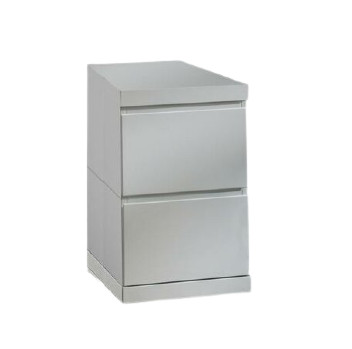 Dulap de birou, cu 2 sertare, alb, 65 x 40 x 60 cm de la chilipirul-zilei imagine noua