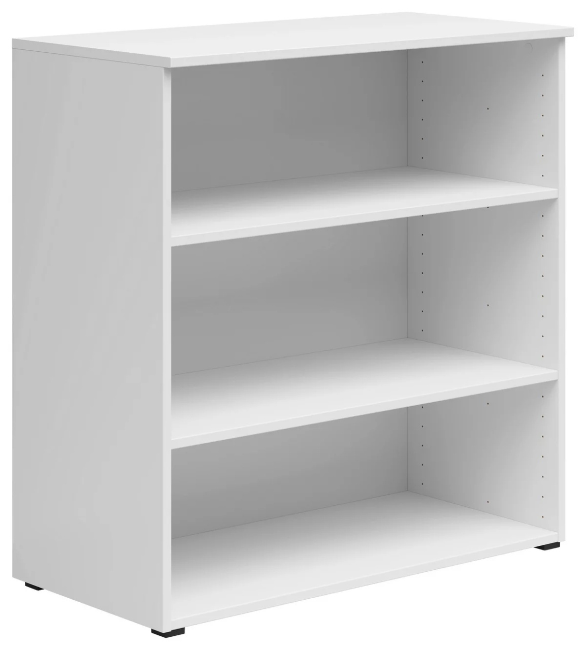 Etajera multi-spațiu de depozitare alb, 80/83/40 cm