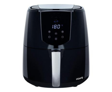 Friteuza H.Koenig Fry800 4 L 1400 W Fara Ulei 7 Programe De Gatit Touch Screen 30 X 34 X 37 Cm