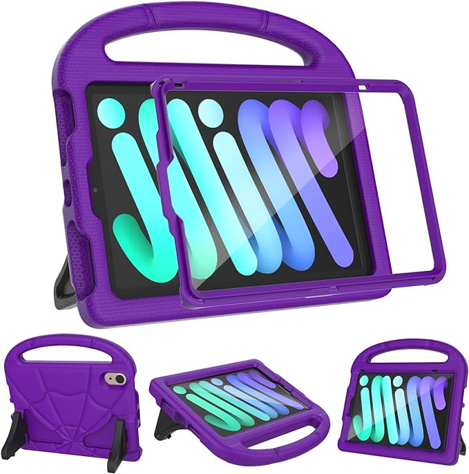 Husa pentru iPad Mini 6 2021Patamiyar , 8.3inchi, violet , spuma EVA