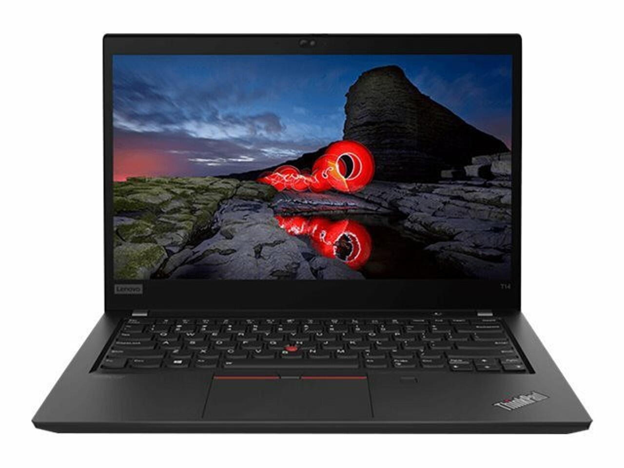 Laptop Lenovo ThinkPad T14s G2 Intel Core i5-1145G7 2.60GHz 16GB DDR4 512GB NVMe SSD Webcam 14inch Tastatura US Webcam Windows 11 PRO Preinstalat