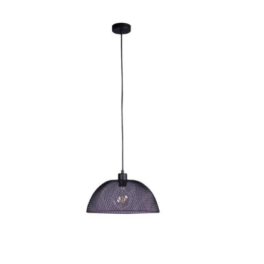 Lustra tip pendul Mash Shade Places of Style, metal, negru, 150 x 36 cm