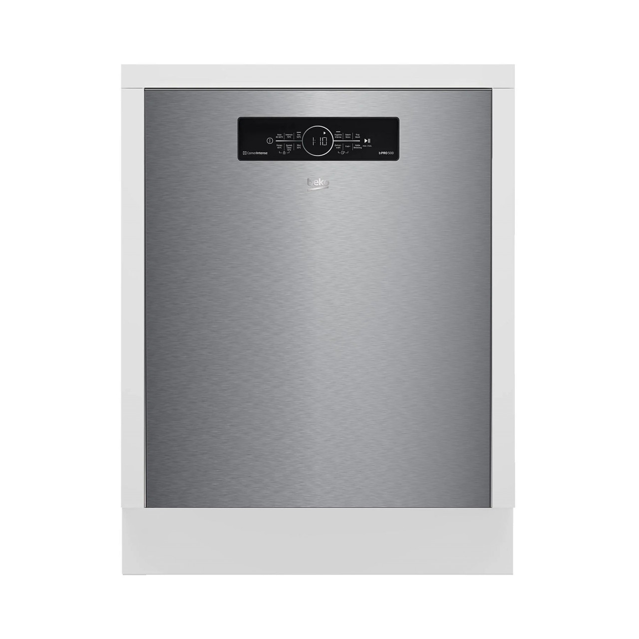 Masina de spalat vase incorporabila Beko BDUN3844M0X, clasa de energie C, gri, 59,8 x 81,8 x 57 cm
