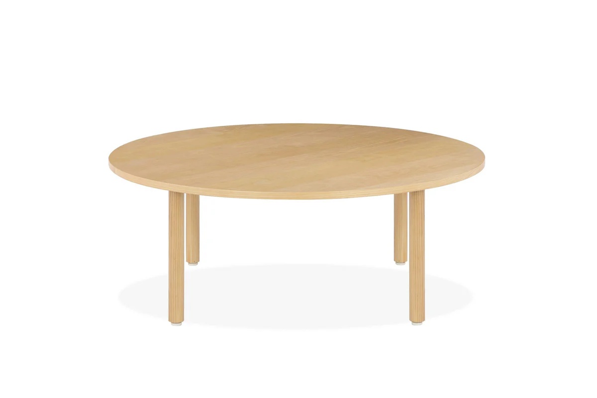 Masuta de cafea Annelise, MDF, natur, 100 x 37,5 cm
