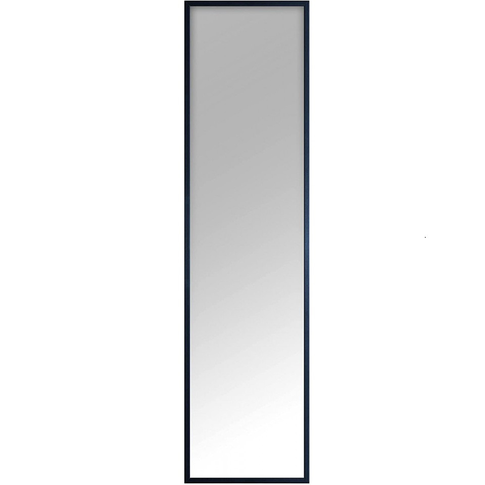 Oglinda de perete Inspire, lemn/sticla, negru, 32 x 122 cm 122