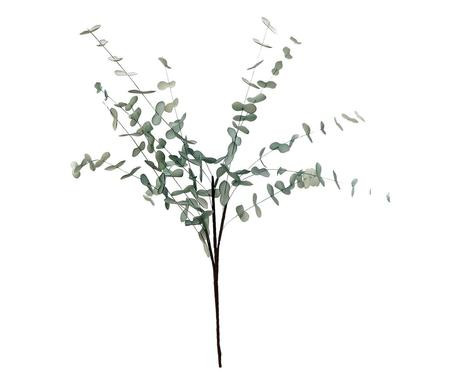 Ramura artificiala de Eucalipt, negru/verde, 93 cm