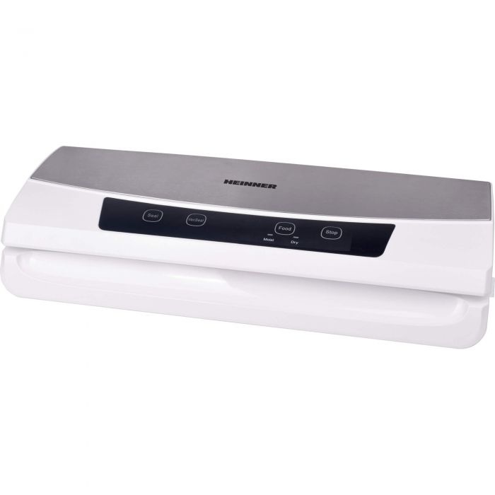RESIGILAT - APARAT DE VIDAT HEINNER HAV-130WHSS, Vidare Umeda/Uscata, Alb/Inox