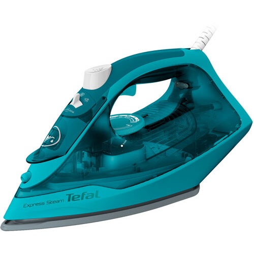 RESIGILAT Fier de calcat Tefal EXPRESS STEAM, 2400 W, turcoaz