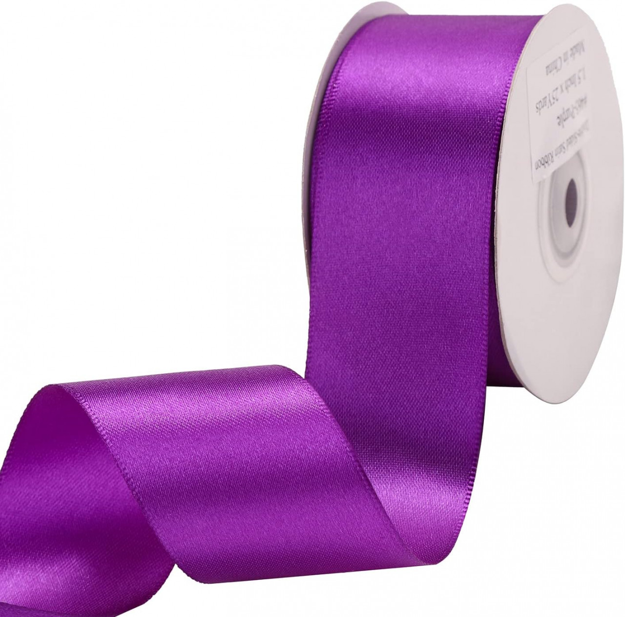 Rola de panglica Filan, poliester, violet, 38 mm x 22,8 m