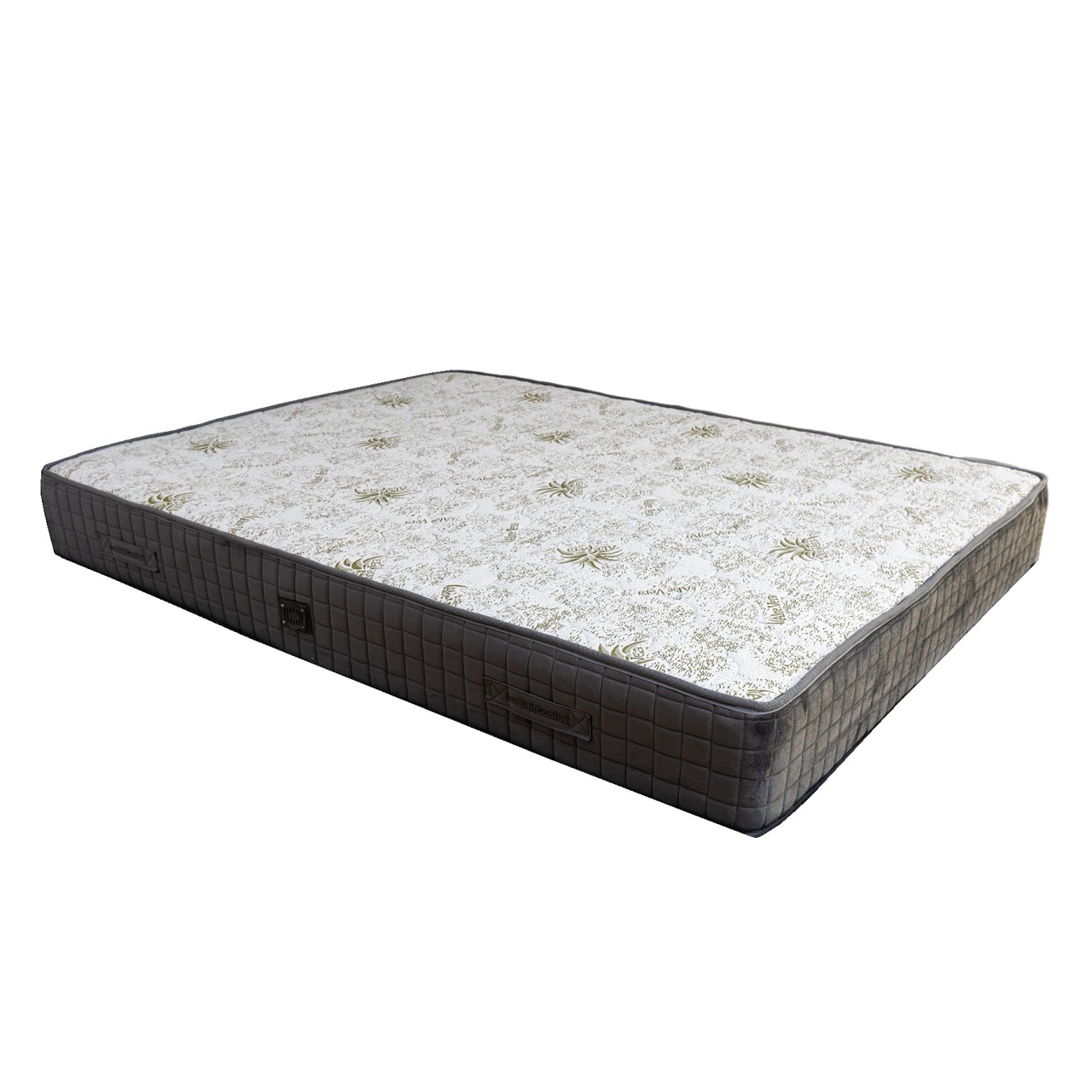 Saltea Roza Super Lux Ortopedica Salt Confort, 160x200x26 cm, plasa de arcuri tip hercule, banda de aerisire, fermitate tare