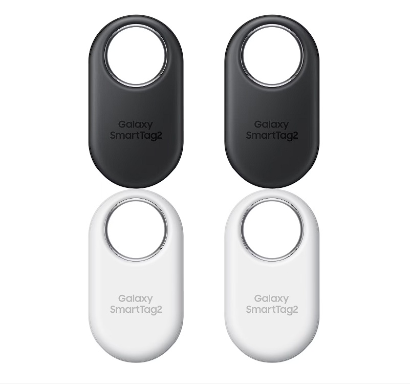 Samsung Galaxy SmartTag2, 4-Pack (2 Black 2 White), Resigilat, Grad A