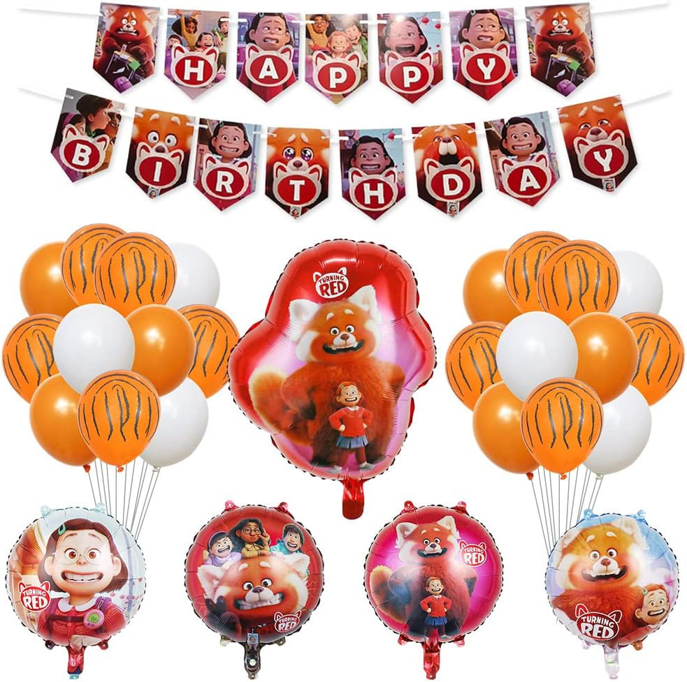 Set aniversar Ksopsdey, latex/folie, multicolor, 28 piese