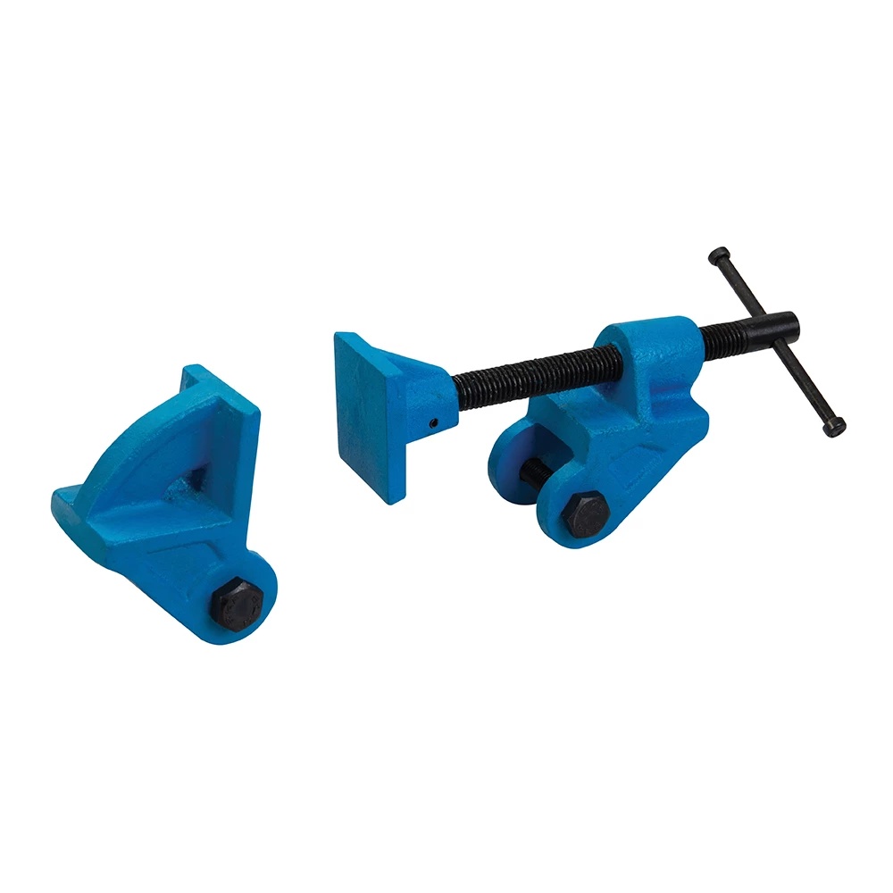 Set de 2 cleme cu filet Silverline, 25 mm