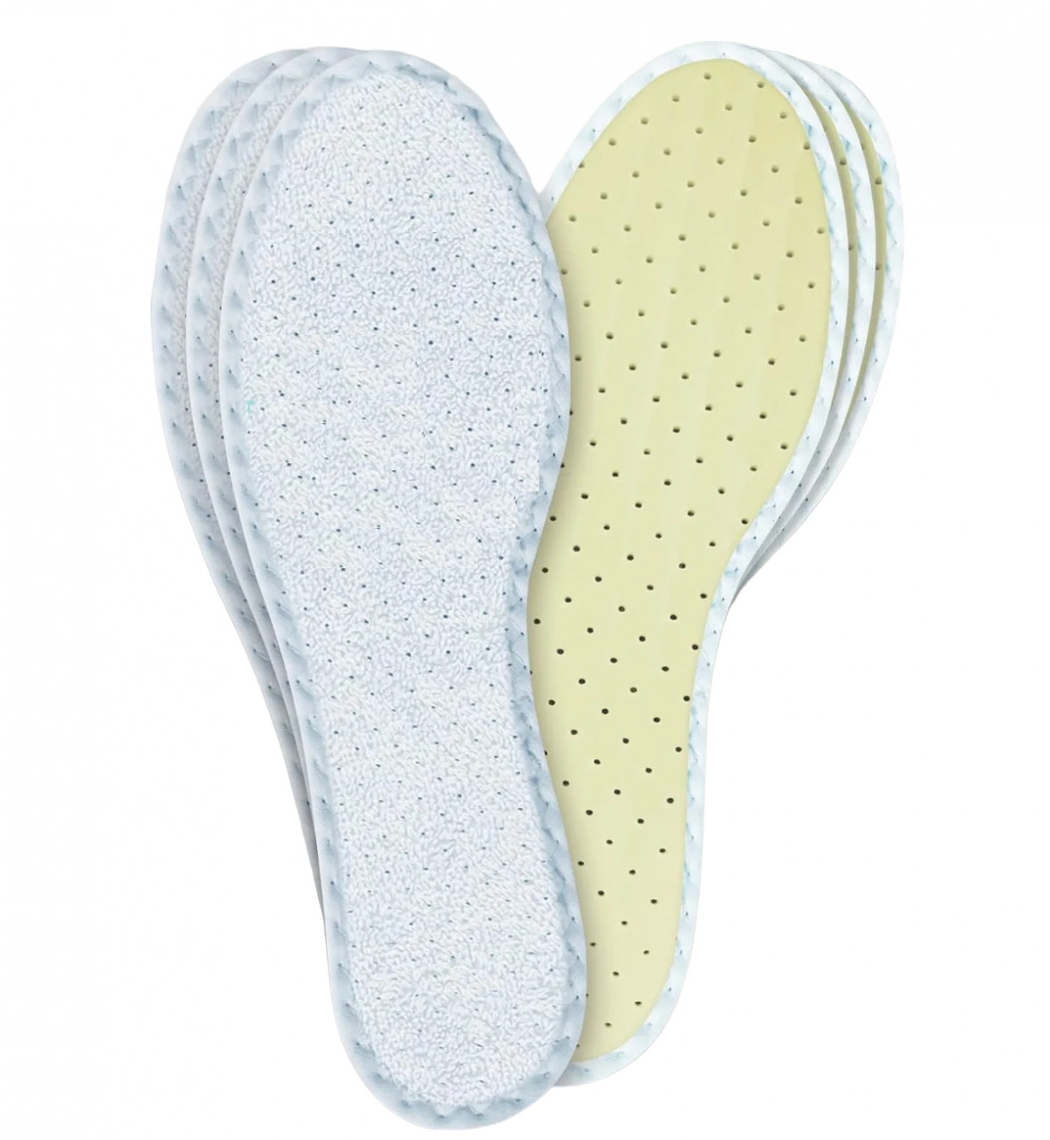Set de 3 perechi talpici Yogamedic, bumbac/latex, gri/verde, marimea 46