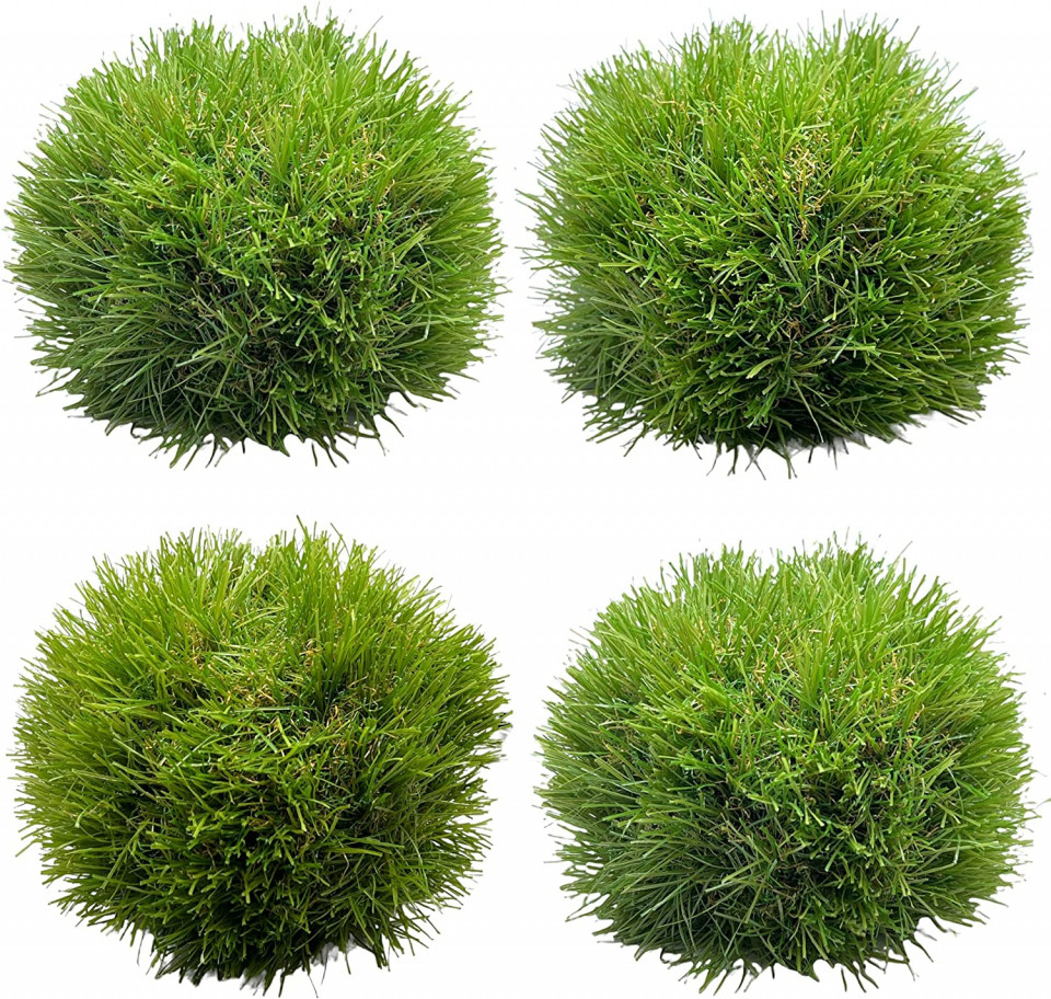 Set de 4 plante artificiale MIJOMA, plastic, verde, 12 cm